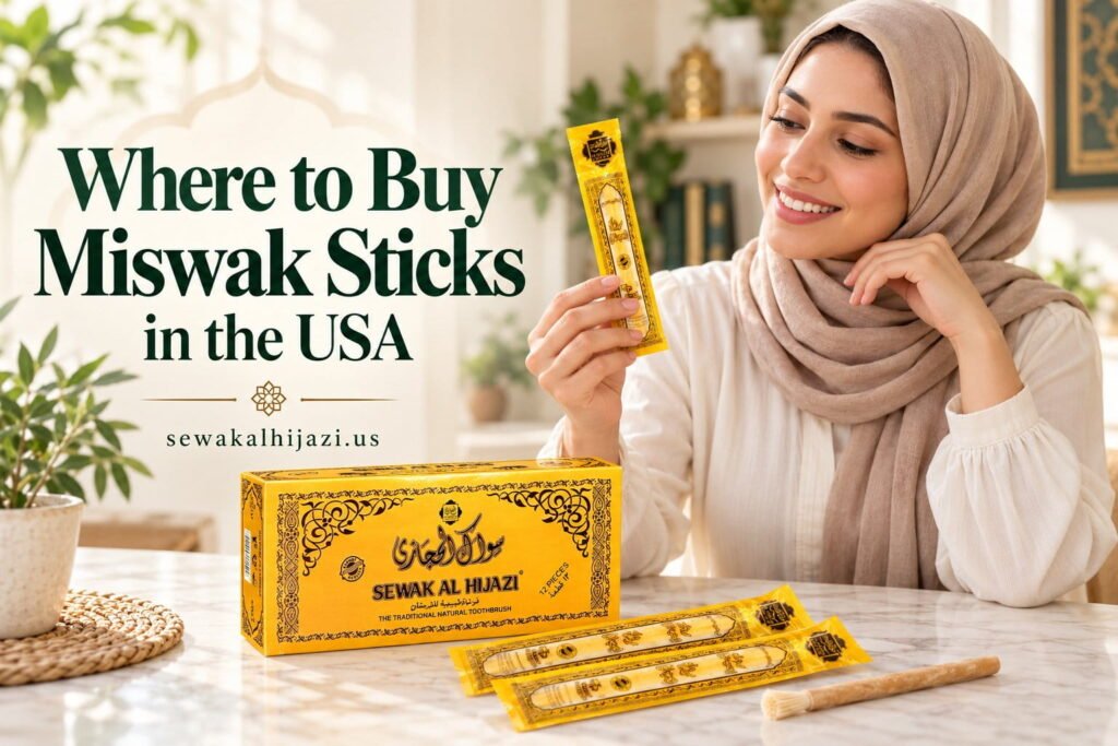 Where to Buy Miswak Sticks in the USA A Simple Guide